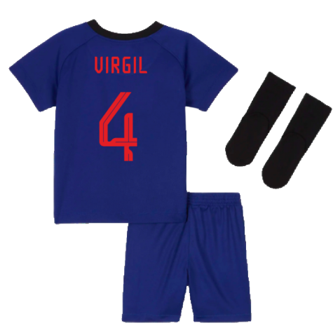 2022-2023 Netherlands Away Mini Kit (Virgil 4)
