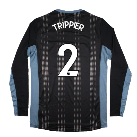 2022-2023 Newcastle Coaches Long Sleeve Training Tee (Black) (TRIPPIER 2)
