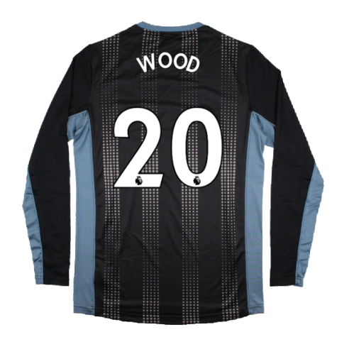 2022-2023 Newcastle Coaches Long Sleeve Training Tee (Black) (WOOD 20)