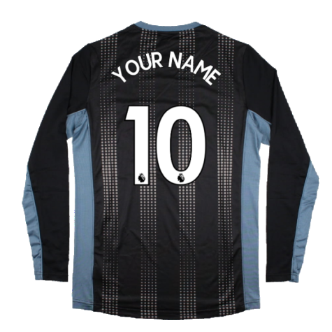 2022-2023 Newcastle Coaches Long Sleeve Training Tee (Black) (Your Name)