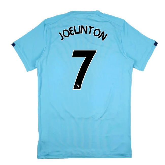 2022-2023 Newcastle Coaches Travel Tee (Sky Blue) (JOELINTON 7)
