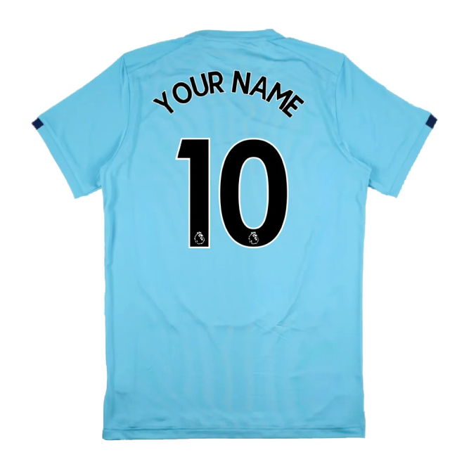 2022-2023 Newcastle Coaches Travel Tee (Sky Blue) (Your Name)
