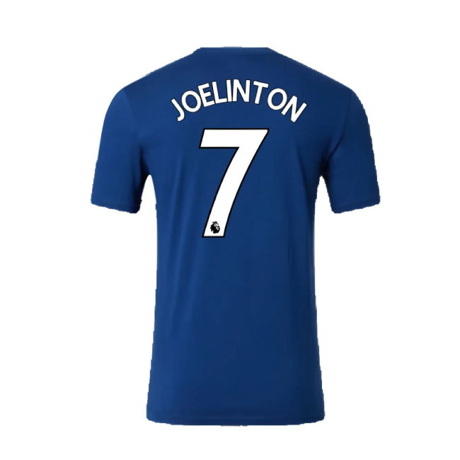 2022-2023 Newcastle Players Travel Tee (Ink Blue) (JOELINTON 7)