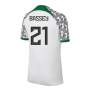 2022-2023 Nigeria Away Shirt (Kids) (Bassey 21)