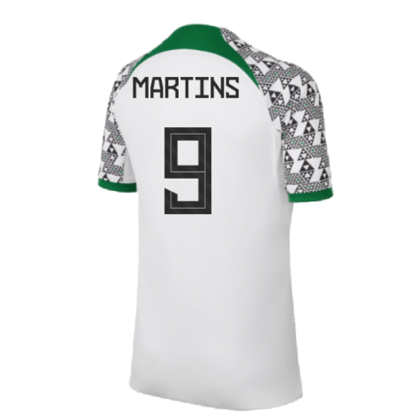 2022-2023 Nigeria Away Shirt (Kids) (MARTINS 9)