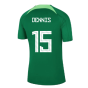 2022-2023 Nigeria Dri-Fit Training Shirt (Green) (DENNIS 15)