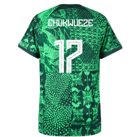 2022-2023 Nigeria Home Vapor Shirt (CHUKWUEZE 17)