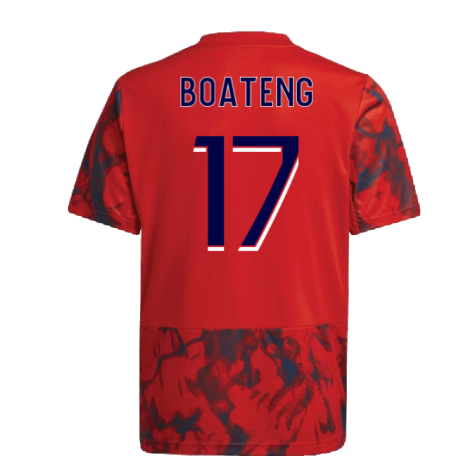 2022-2023 Olympique Lyon Away Shirt (Kids) (BOATENG 17)