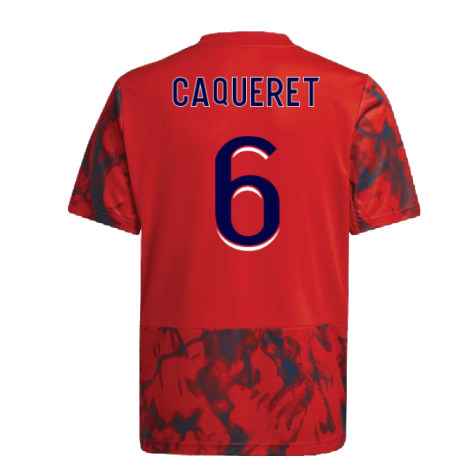 2022-2023 Olympique Lyon Away Shirt (Kids) (CAQUERET 6)