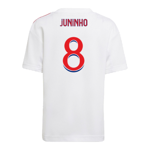 2022-2023 Olympique Lyon Home Mini Kit (JUNINHO 8)