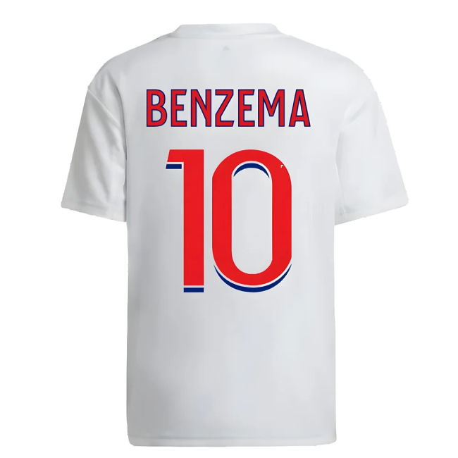 2022-2023 Olympique Lyon Home Shirt (Kids) (BENZEMA 10)