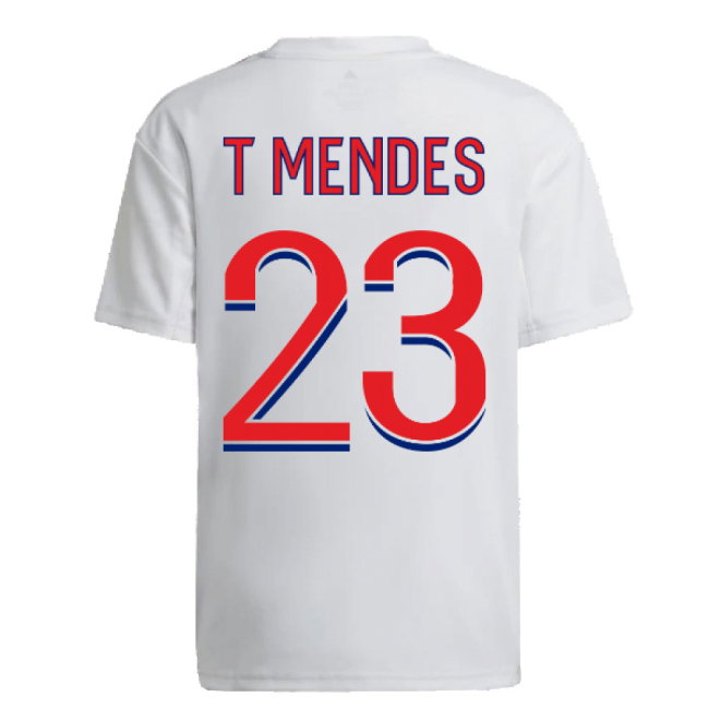 2022-2023 Olympique Lyon Home Shirt (Kids) (T MENDES 23)