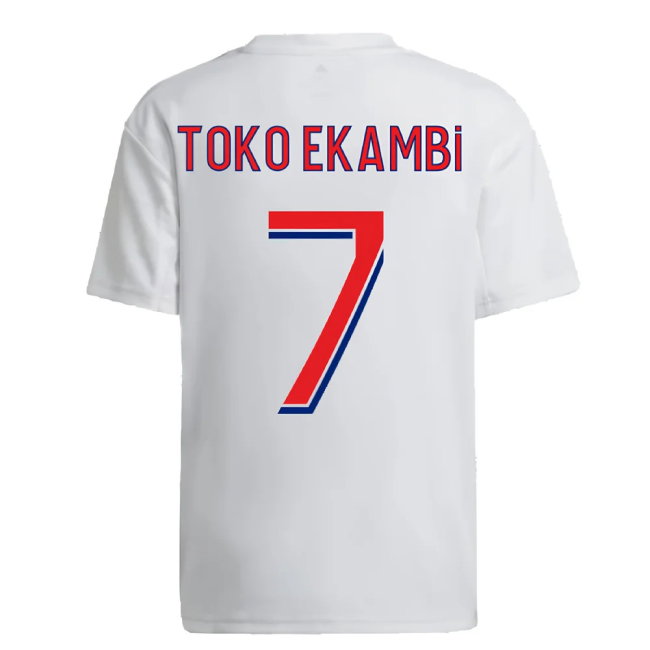 2022-2023 Olympique Lyon Home Shirt (Kids) (TOKO EKAMBI 7)