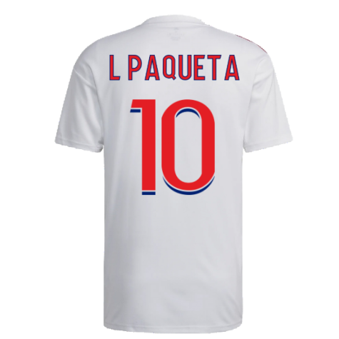 2022-2023 Olympique Lyon Home Shirt (L PAQUETA 10)