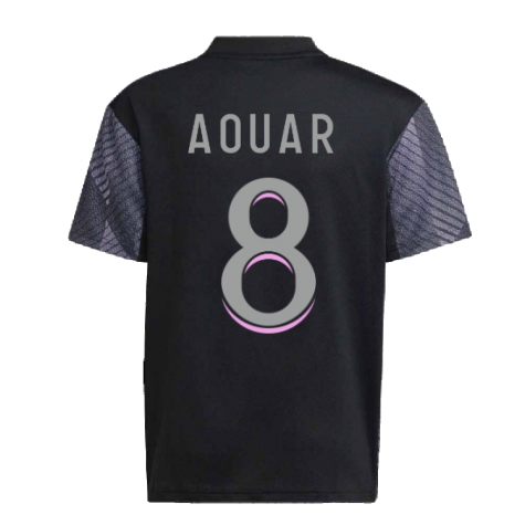 2022-2023 Olympique Lyon Third Shirt (Kids) (AOUAR 8)