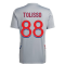 2022-2023 Olympique Lyon Training Jersey (Halo Silver) (TOLISSO 88)