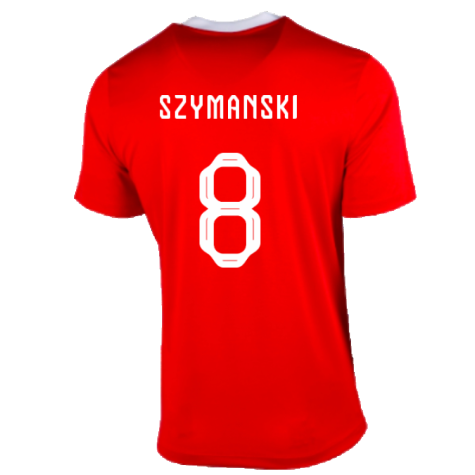 2022-2023 Poland Away Dri-Fit Football Shirt (Szymanski 8)
