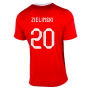 2022-2023 Poland Away Dri-Fit Football Shirt (Zielinski 20)