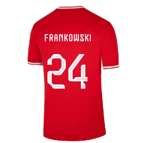 2022-2023 Poland Away Shirt (Kids) (Frankowski 24)