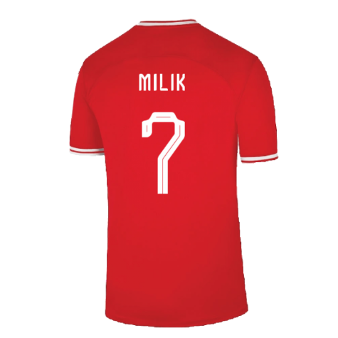 2022-2023 Poland Away Shirt (MILIK 7)