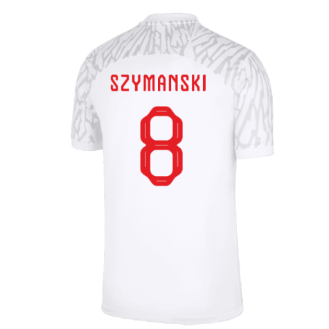 2022-2023 Poland Home Shirt (Szymanski 8)