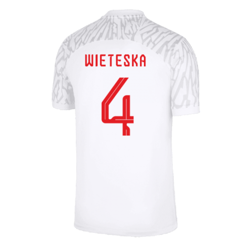2022-2023 Poland Home Shirt (Wieteska 4)