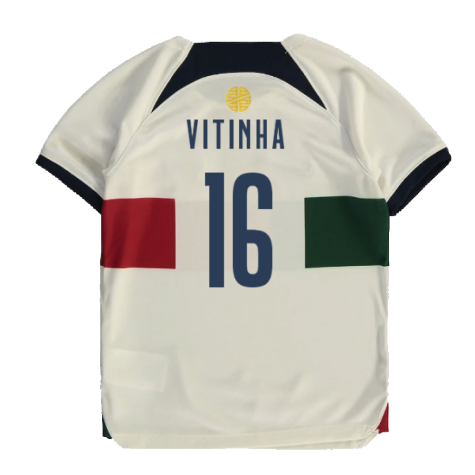 2022-2023 Portugal Away Little Boys Mini Kit (Vitinha 16)