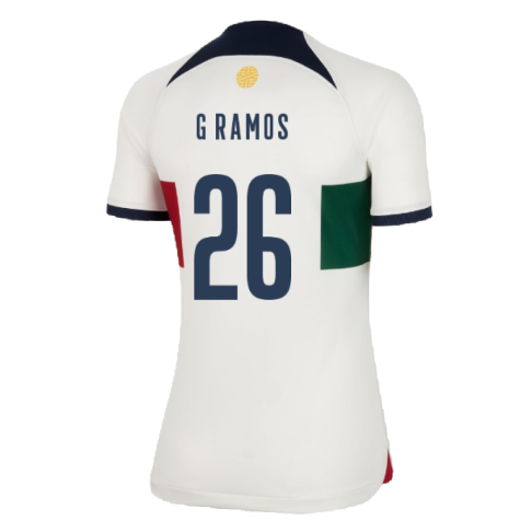2022-2023 Portugal Away Shirt (Ladies) (G Ramos 26)