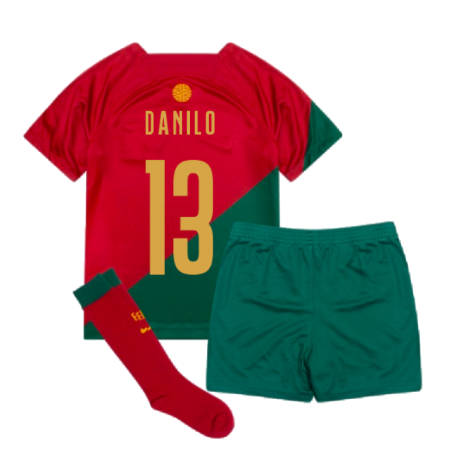 2022-2023 Portugal Home Mini Kit (Danilo 13)
