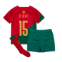 2022-2023 Portugal Home Mini Kit (R Leao 15)