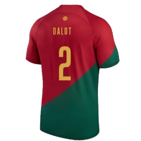 2022-2023 Portugal Home Shirt (Kids) (Dalot 2)