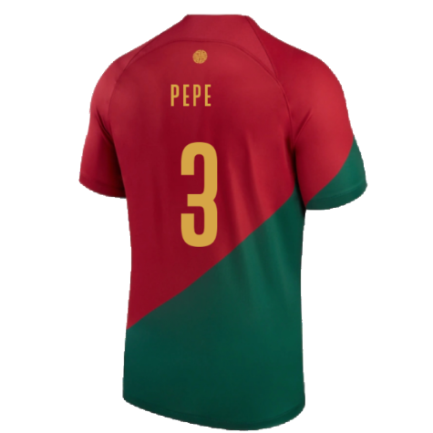 2022-2023 Portugal Home Shirt (Kids) (Pepe 3)