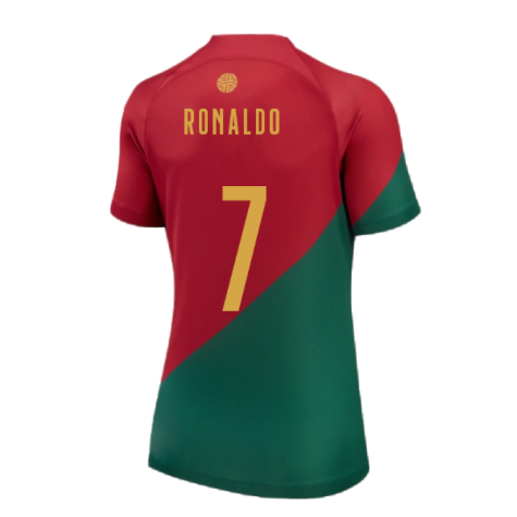 2022-2023 Portugal Home Shirt (Ladies) (Ronaldo 7)