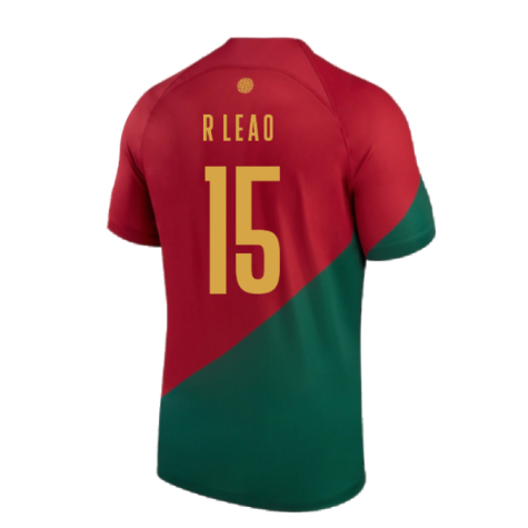 2022-2023 Portugal Home Shirt (R Leao 15)