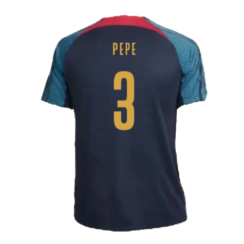 2022-2023 Portugal Strike Training Shirt (Navy) (Pepe 3)