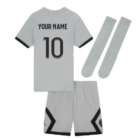 2022-2023 PSG Away Infants Baby Kit (Your Name)