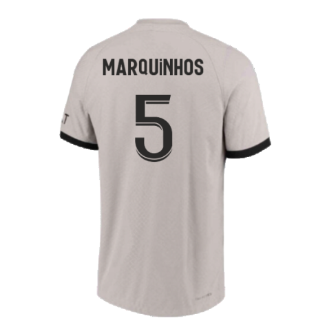 2022-2023 PSG Away Shirt (Kids) (MARQUINHOS 5)