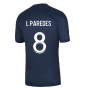 2022-2023 PSG Home Shirt (no sponsor) (L PAREDES 8)