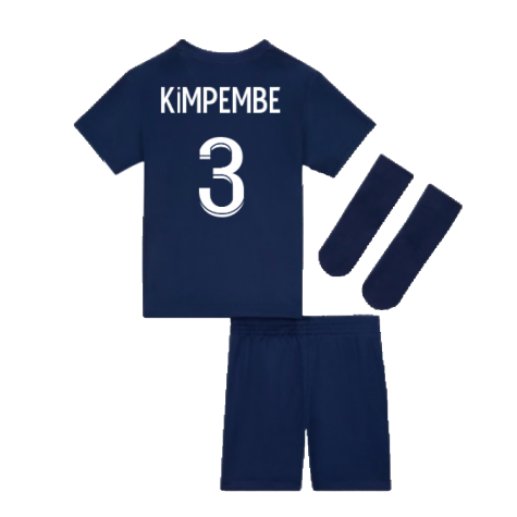 2022-2023 PSG Little Boys Home Kit (KIMPEMBE 3)