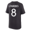 2022-2023 PSG Swoosh T-Shirt (Black) - Kids (L PAREDES 8)