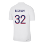 2022-2023 PSG Vapor Match Third Shirt (BECKHAM 32)