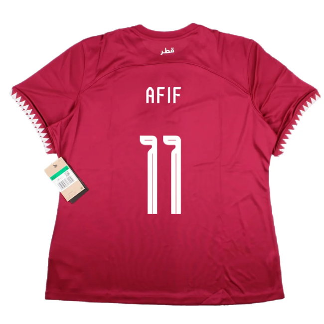 2022-2023 Qatar Home Shirt (Ladies) (Afif 11)