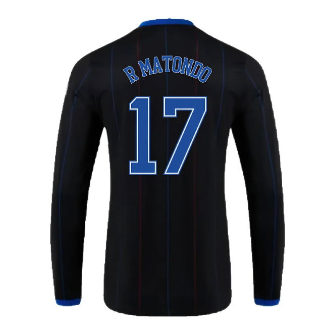 2022-2023 Rangers Fourth Long Sleeve Shirt (R MATONDO 17)