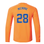 2022-2023 Rangers Home Goalkeeper Shirt (Orange) (McCrorie 28)