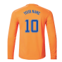 2022-2023 Rangers Home Goalkeeper Shirt (Orange) (Your Name)