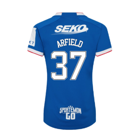 2022-2023 Rangers Home Shirt (Ladies) (ARFIELD 37)