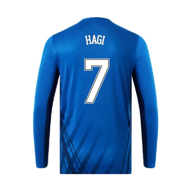 2022-2023 Rangers Long Sleeve Training Tee (Blue) (HAGI 7)