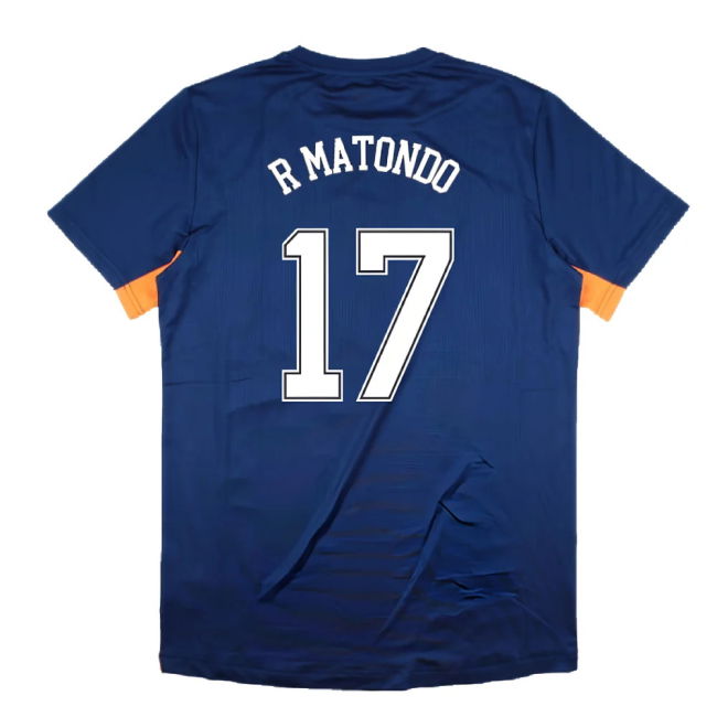 2022-2023 Rangers Match Day Tee (Navy-Orange) (R MATONDO 17)