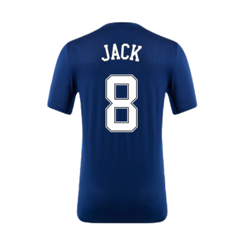 2022-2023 Rangers Matchday Short Sleeve T-Shirt (Navy) (JACK 8)