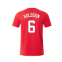 2022-2023 Rangers Matchday Short Sleeve T-Shirt (Red) (GOLDSON 6)